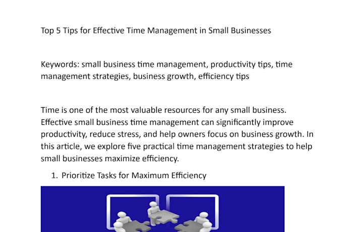 write blog posts and articles